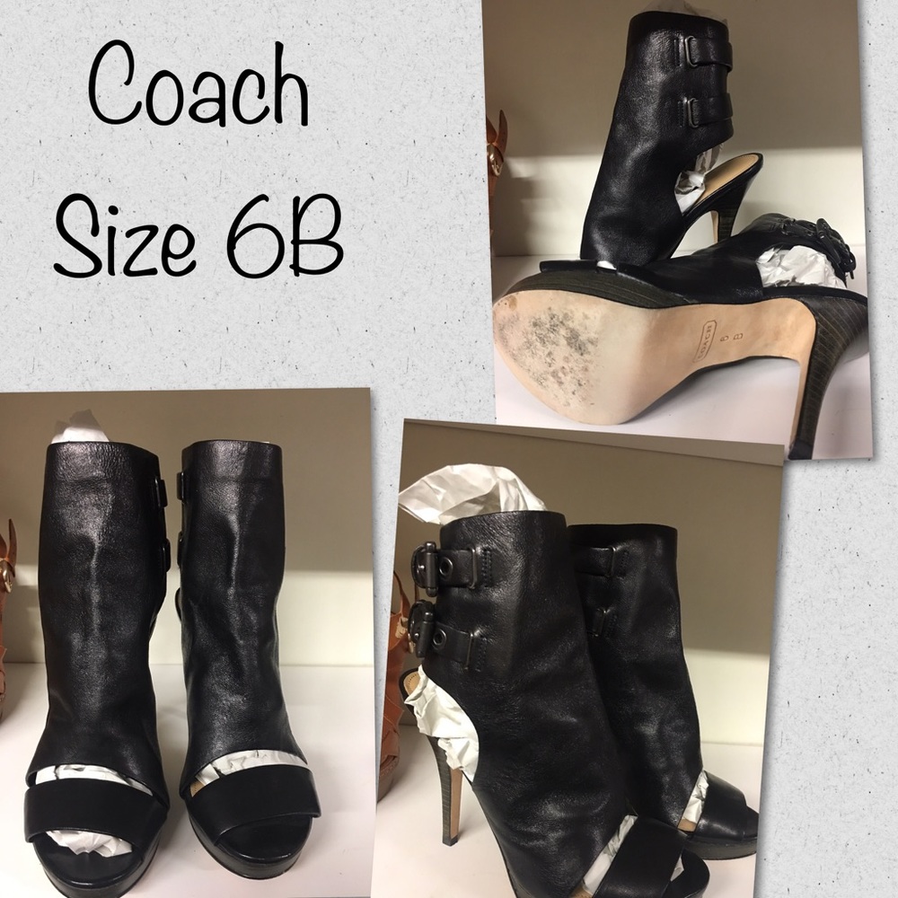 Coach booties